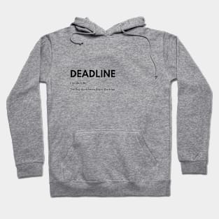 Architects Deadline Definition - Black Hoodie